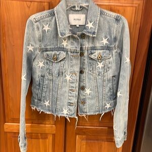 Pistola Star-Patterned Denim Jacket